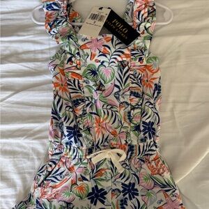 Ralph Lauren Floral Kids One Piece - Multicolor